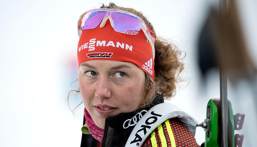 Dahlmeier war die erfolgreichste deutsche Biathletin des vergangenen Jahrzehnts (Archivbild).