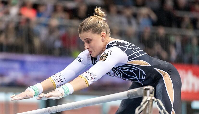 Deutsche Rekordmeisterin im Turnen: Elisabeth Seitz. (Archivbild)