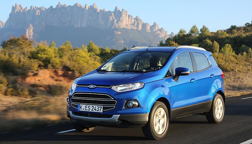 Kleines Gefährt mit bulliger Optik: Der Ford EcoSport kam in Deutschland vor fast einem Jahrzehnt auf den Markt.