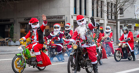 Am Samstag, 6. Dezember, bot sich Passanten in der Heilbronner Innenstadt wieder ein Spektakel.