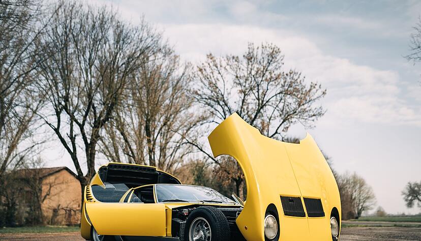 Blick nach vorn: Der Miura gilt als einer der ersten Supersportwagen.