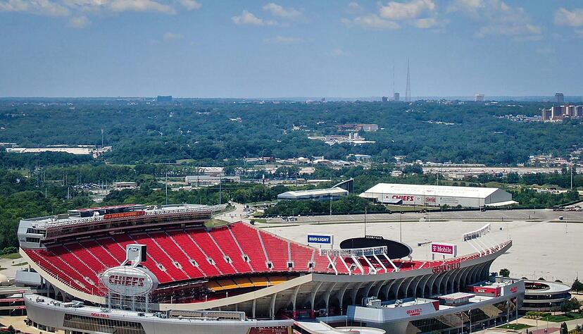 Noch bis 2031 Heimat der Kansas City Chiefs: Das Arrowhead Stadium in Missouri wurde 1972 er&ouml;ffnet. (Archivbild)