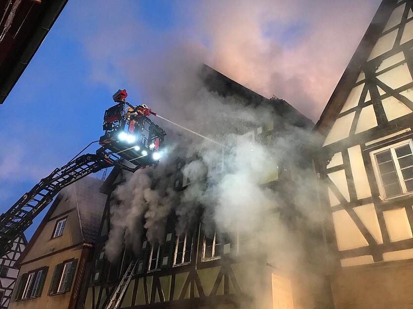 Das Feuer ist am Dienstagmorgen gegen 6 Uhr ausgebrochen.