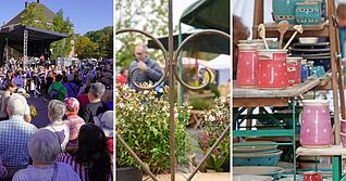 In Kupferzell wird Kerwe gefeiert, im Botanischen Obstgarten lädt der Herbstmarkt zum Genießen ein und in der Innenstadt bieten Töpfer ihre Waren beim Hafenmarkt an.