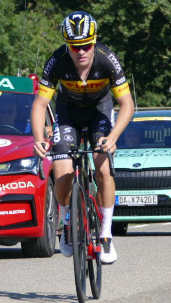 Nick Bangert gehörte einer Ausreißergruppe an. Nick Bangert gehörte einer Ausreißergruppe an.