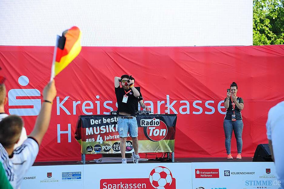 Fandorf beim EM-Halbfinale | 7.7. Fandorf beim EM-Halbfinale | 7.7.