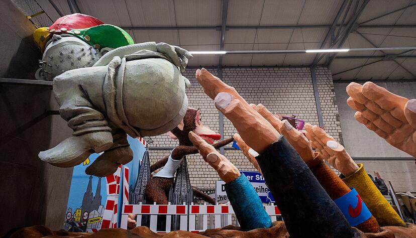 Der Anti-AfD-Motivwagen darf nicht mit auf den Fastnachtsumzug in Mannheim. (Foto-Archiv)
