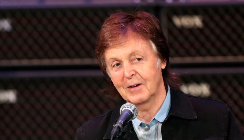 Paul McCartney bei einem Konzert 2017 in Perth.