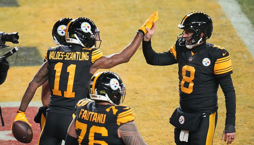 Die Steelers hatten mehr Gründe zum Jubeln als die Dolphins. Die Steelers hatten mehr Gründe zum Jubeln als die Dolphins.