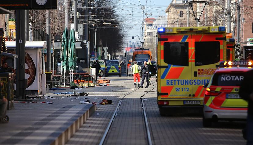 In Mannheim kommt es derzeit zu einem großen Polizeieinsatz.