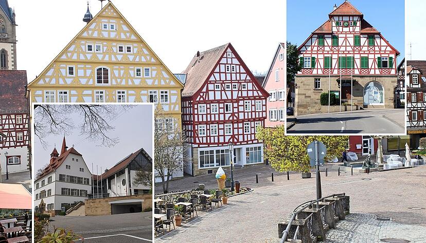 In Möckmühl (großes Bild) muss man in die Rücklagen greifen, in Ilsfeld (kleines Bild links) geht es durch ein tiefes Tal und Lehrensteinsfeld (kleines Bild rechts) hat den Titel "Schuldenfrei" errungen. In Möckmühl (großes Bild) muss man in die Rücklagen greifen, in Ilsfeld (kleines Bild links) geht es durch ein tiefes Tal und Lehrensteinsfeld (kleines Bild rechts) hat den Titel "Schuldenfrei" errungen.