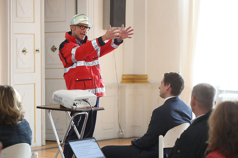 Leser-F&uuml;hrung durchs neue Schlosshotel Horneck in Gundelsheim