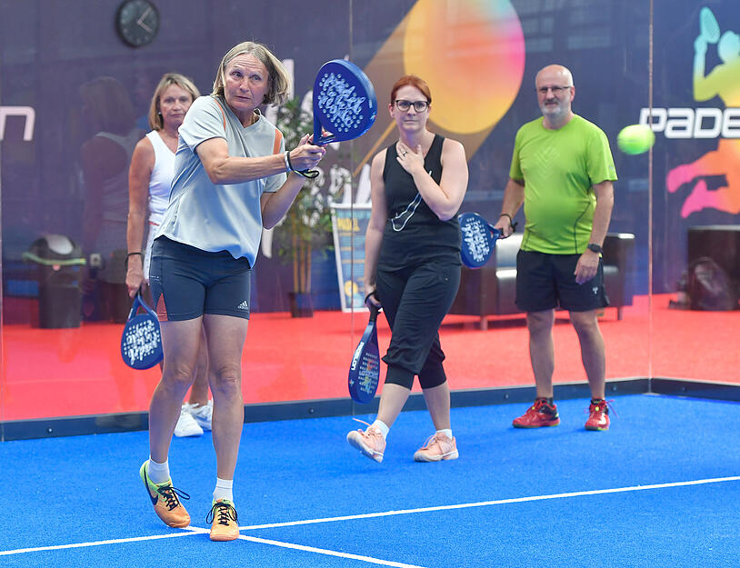Lesersommer Padel im Sportivo mit der Frauen-Bundestrainerin