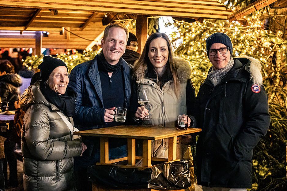 Der Käthchen-Weihnachtsmarkt in Heilbronn wurde am Samstag, 30. November, von vielen Besuchern frequentiert.