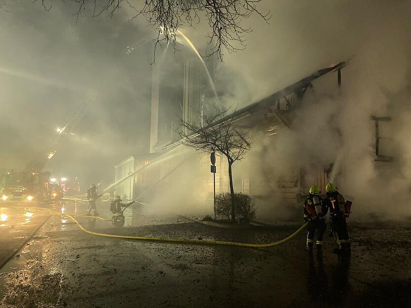 Brand in Gemmingen