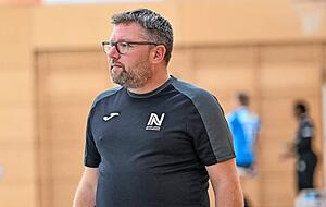 Thomas Zeitz sieht in der HSG Bensheim/Auerbach den Senkrechtstarter der Saison, will sich mit der Sport-Union aber dennoch teuer verkaufen.