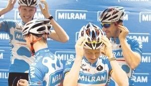 Nach dem R&uuml;ckzug von Milram gibt es keinen erstklassigen Rennstall mit deutscher Lizenz mehr. Thomas Kohlhepp will ein Continental-Team aufbauen.Foto: Archiv/dpa