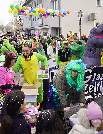 Am Sonntag steht der Kinderumzug der Jagstfelder H&uuml;hnerl&auml;use auf dem Programm.