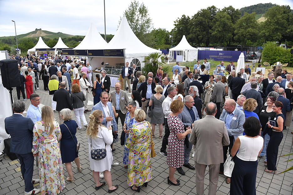 Sommernacht der Wirtschaft im Stimme-Druckzentrum in Heilbronn.