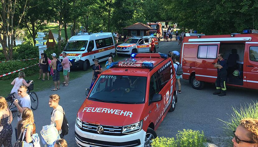 Badeunfall am Breitenauer See