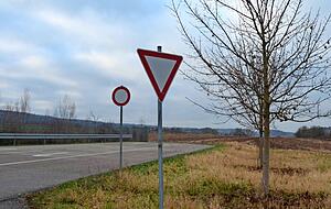 Die geplante Umgehungsstraße nach Pfaffenhofen endet noch im Nichts.