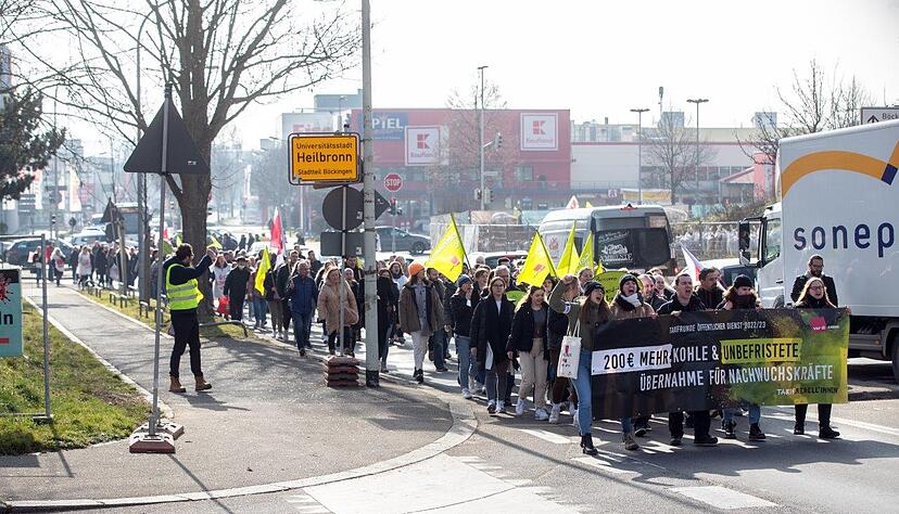 Warnstreik bei den SLK-Kliniken