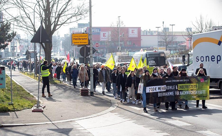 Warnstreik bei den SLK-Kliniken