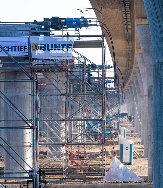 A6-Brücke bei Heilbronn wird verschoben