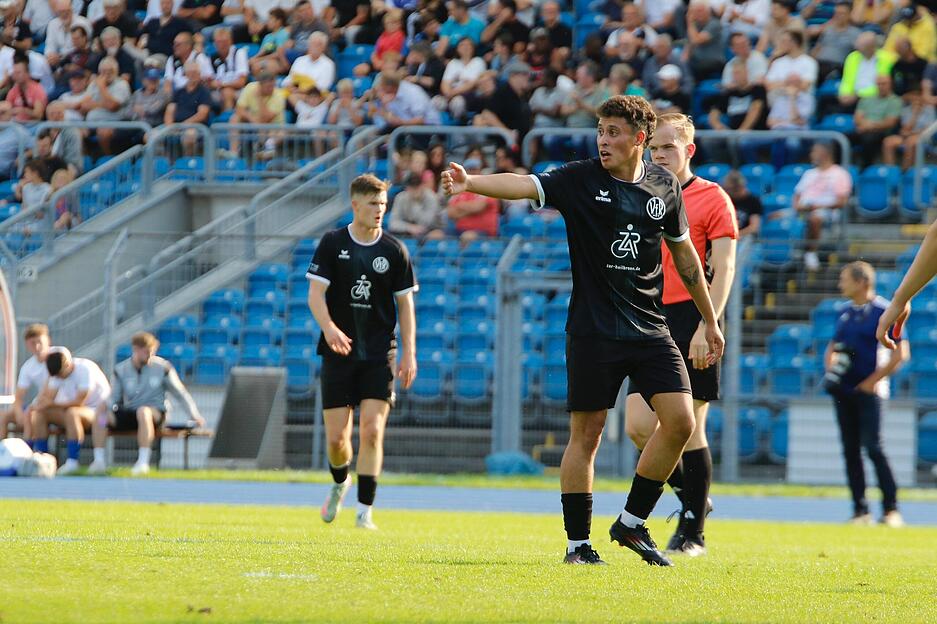 Sebastian Lutz beim WFV-Pokalspiel im Heilbronner Frankenstadion. Sebastian Lutz beim WFV-Pokalspiel im Heilbronner Frankenstadion.