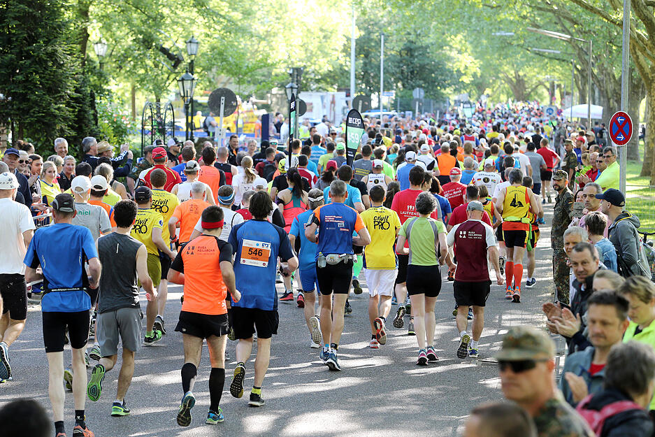 Start zum Trollinger Marathon 2018
