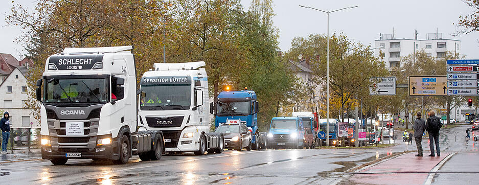 750 Teilnehmer bei Demo in Heilbronn gegen Ampel