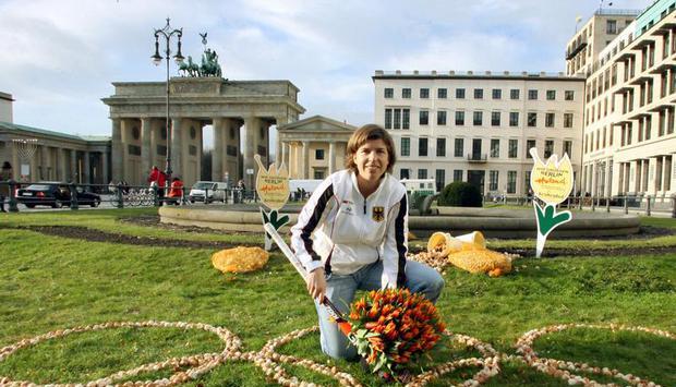 Rekordnationalspielerin Natascha Keller rettete den BHC mit ihrem Tor zum 4:4 in die Verlängerung. Foto: Franziska Koark Rekordnationalspielerin Natascha Keller rettete den BHC mit ihrem Tor zum 4:4 in die Verlängerung. Foto: Franziska Koark