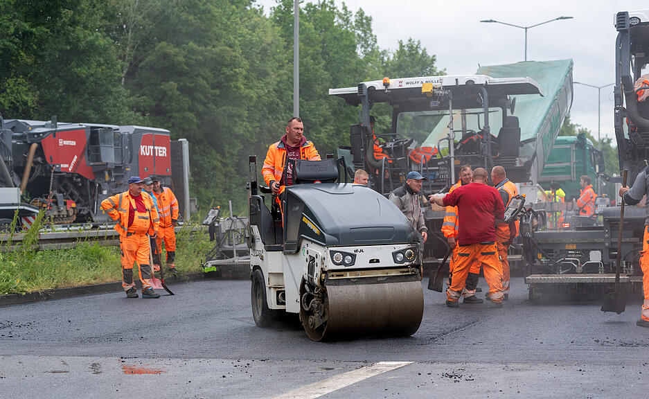Über Pfingsten ist die B27 in Heilbronn voll gesperrt.