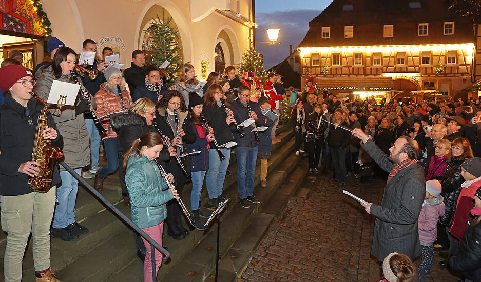 Eröffnung Altdeutscher Weihnachtsmarkt Bad Wimpfen 2022