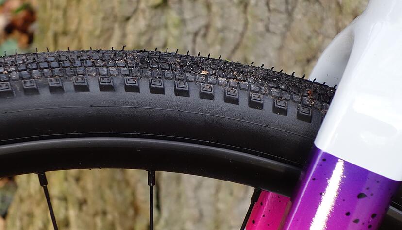 Bereift ist das Gravere Eco mit &laquo;G-One Comp&raquo;-M&auml;nteln von Schwalbe.