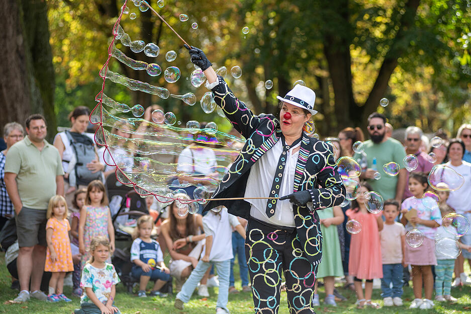 Das Ganzhornfest lockt jedes Jahr zahlreiche Besucher aus der Region nach Neckarsulm. Auch am Sonntag ist für die Besucher einiges geboten.