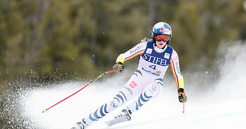 Emma Aicher fuhr auf den 9. Platz.