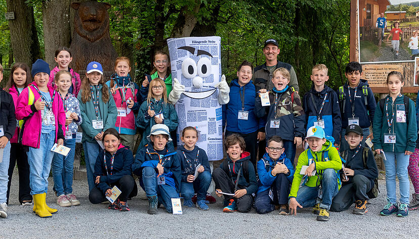 Stimme-Kindereporter zu Besuch im Wildparadies Tripsdrill