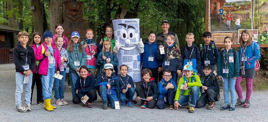 Stimme-Kindereporter zu Besuch im Wildparadies Tripsdrill