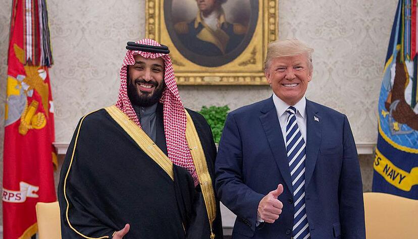 Trump kennt Salman schon aus seiner ersten Amtszeit als US-Pr&auml;sident. (Archivbild)