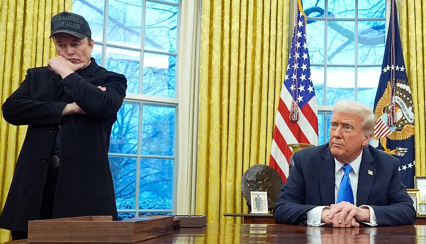 Ohne Starlink w&auml;re die Ukraine am Ende, sagt Tech-Milliard&auml;r Musk, der US-Pr&auml;sident Trump nahesteht. (Archivbild)