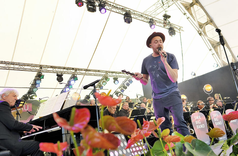 Max Mutzke und SWR Big Band auf der Buga