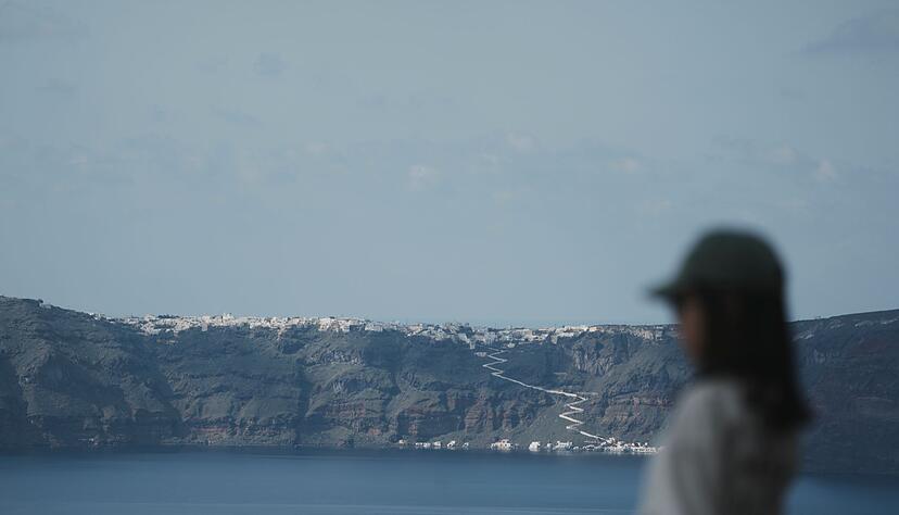 Gef&auml;hrliche Idylle: Auf Santorini bebt es derzeit alle f&uuml;nf bis zehn Minuten.