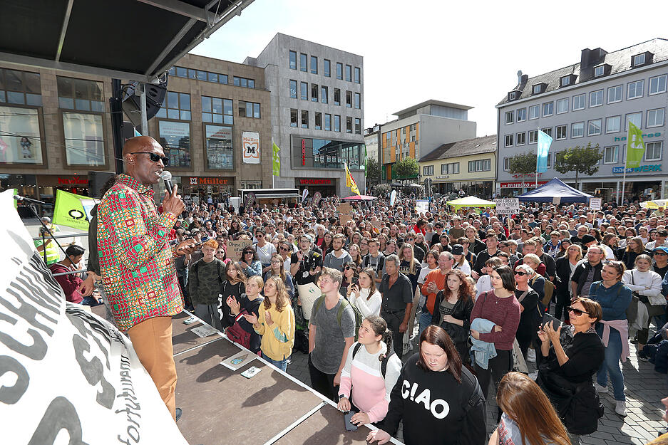 Fridays-for-Future-Kundgebung in Heilbronn Fridays-for-Future-Kundgebung in Heilbronn