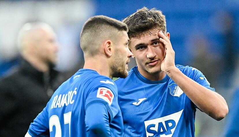 Ratlos: Hoffenheims Andrej Kramaric (li.) und Tom Bischof Ratlos: Hoffenheims Andrej Kramaric (li.) und Tom Bischof