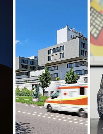 Der Betriebsratschef der SLK-Kliniken, Jens Mohr (rechts), widerspricht den Aussagen des Heilbronner OBs. Der Betriebsratschef der SLK-Kliniken, Jens Mohr (rechts), widerspricht den Aussagen des Heilbronner OBs.