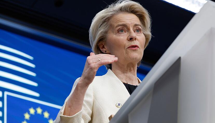 &laquo;Heute wird Geschichte geschrieben&raquo;, sagte EU-Kommissionspr&auml;sidentin von der Leyen.
