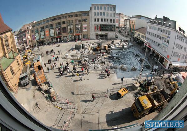 Sanierung Heilbronner Kiliansplatz