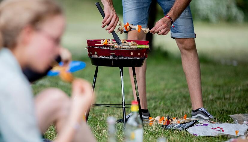 Glut und Essensreste einer Grillparty k&ouml;nnen f&uuml;r Wildtiere zur t&ouml;dlichen Falle werden.