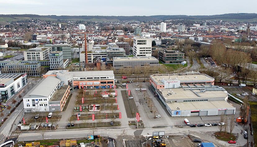 Der Mediamarkt muss der Weiterentwicklung des Heilbronn Bildungscampus weichen. Der Mediamarkt muss der Weiterentwicklung des Heilbronn Bildungscampus weichen.